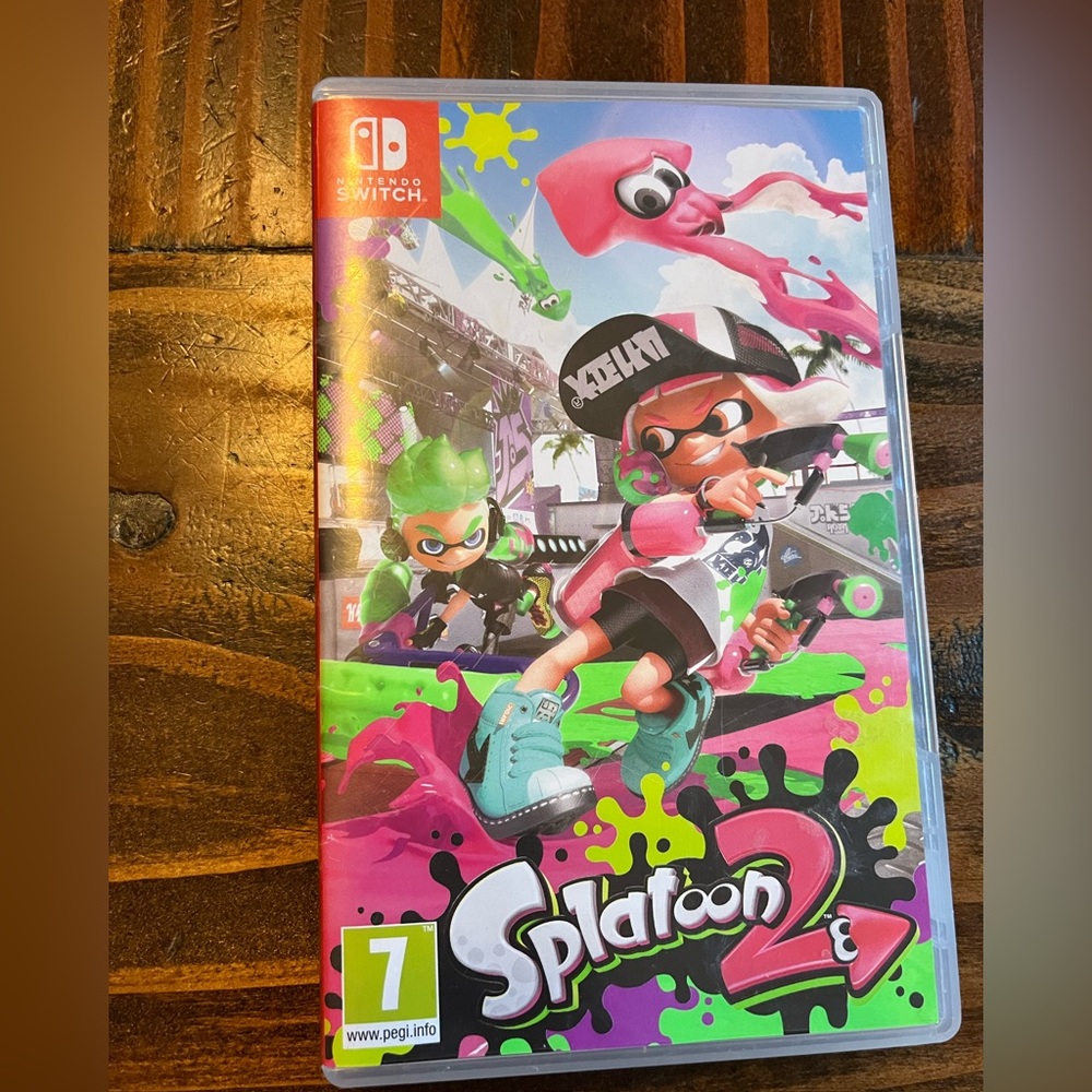 Nintendo Splatoon 2 - Pink & Green Cover Art